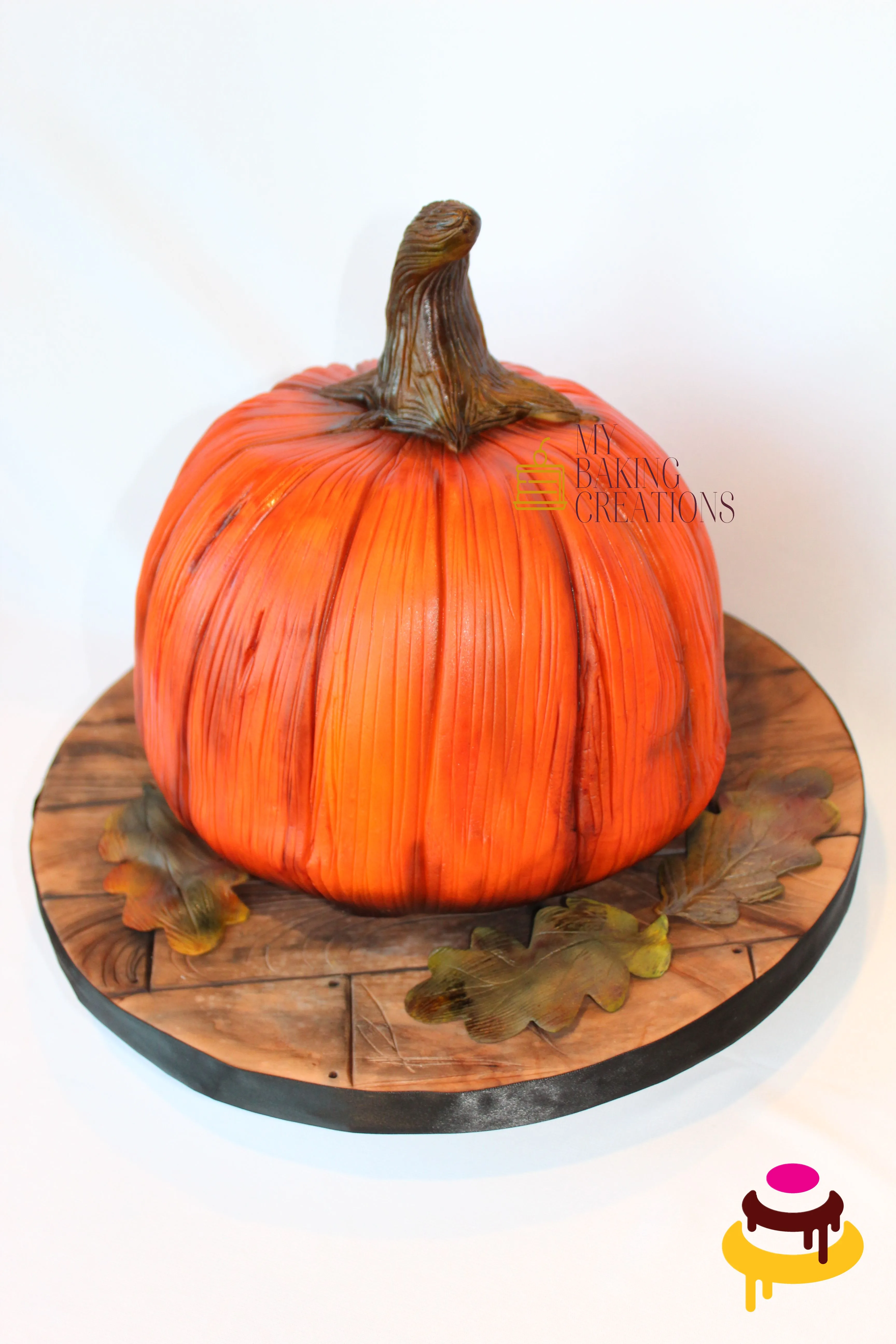 Custom realistic pumpkin cake San Francisco Bay Area